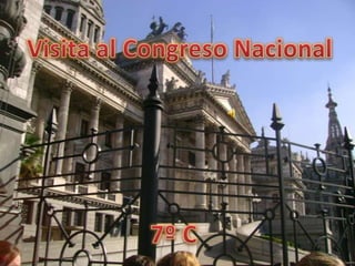 Visita al Congreso Nacional  7º C 