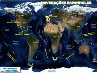 Antilhas
Américo Vespúcio




              Antilhas
         Cristóvão Colombo
 