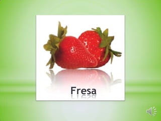 Estrofa Fruta áLbum de frutas | PPTX