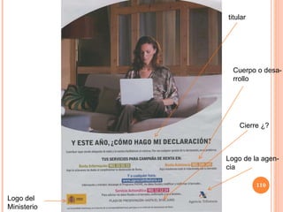 titular Cuerpo o desa- rrollo Cierre ¿? Logo de la agen- cia Logo del  Ministerio 