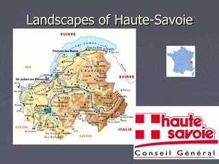 Landscapes of Haute-Savoie 