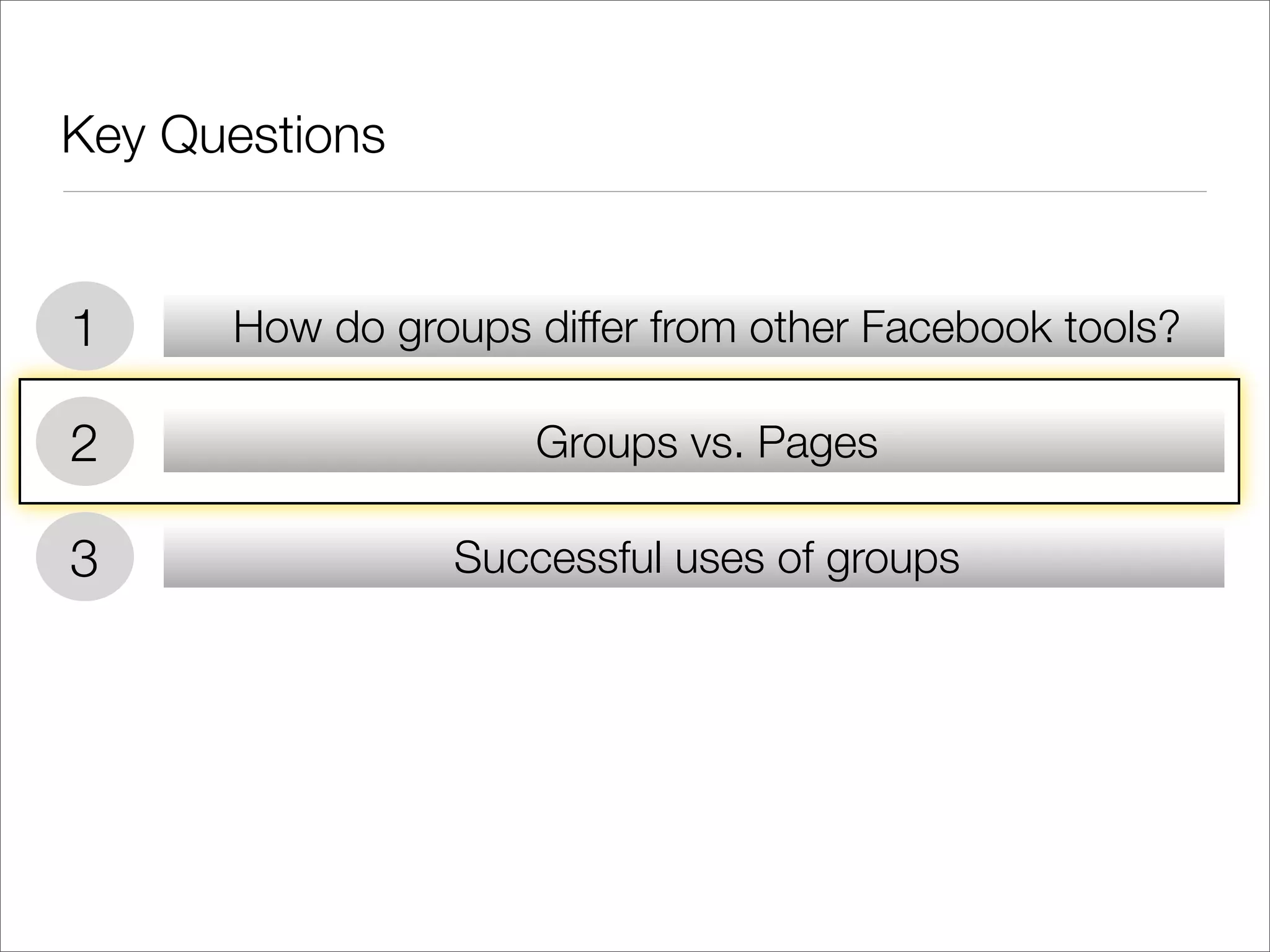 Groups On Facebook