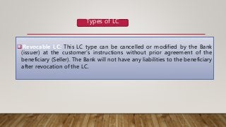 What Is Revocable Lc? | What is an Irrevocable Letter of Credit & How ...