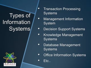 IS CH1 Introduction to Information Systems | PPTX