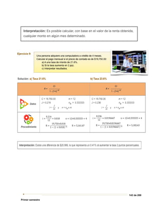 143 de 269
Primer semestre
 