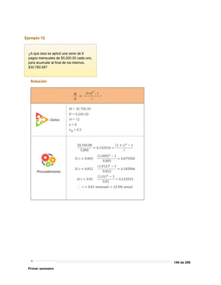 149 de 269
Primer semestre
 