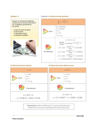 150 de 269
Primer semestre
 