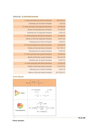 155 de 269
Primer semestre
 