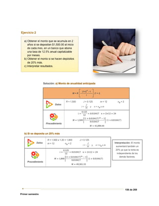 156 de 269
Primer semestre
 