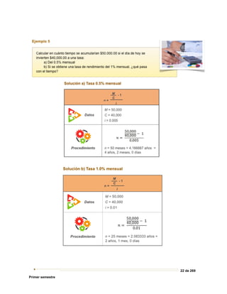 22 de 269
Primer semestre
 