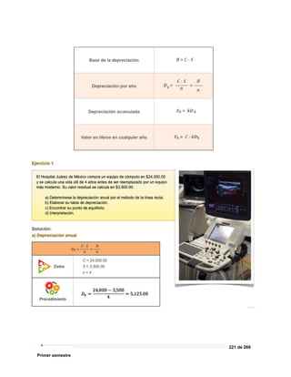 221 de 269
Primer semestre
 