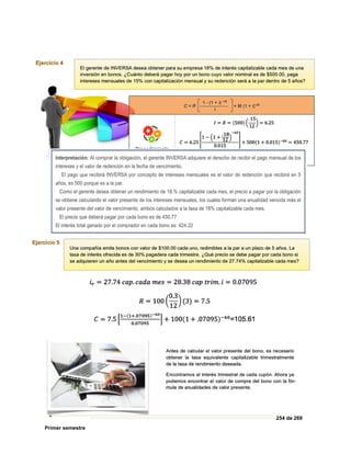 254 de 269
Primer semestre
 