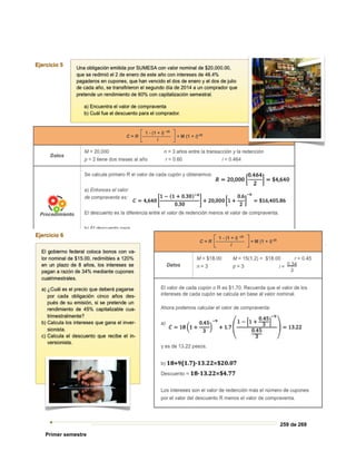 259 de 269
Primer semestre
 