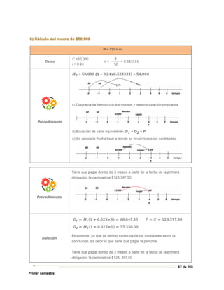 62 de 269
Primer semestre
 