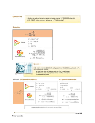 94 de 269
Primer semestre
 