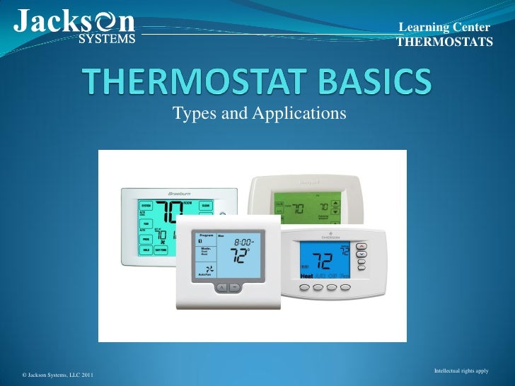 Thermostat Basics Types And Applications