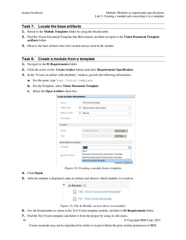 module template