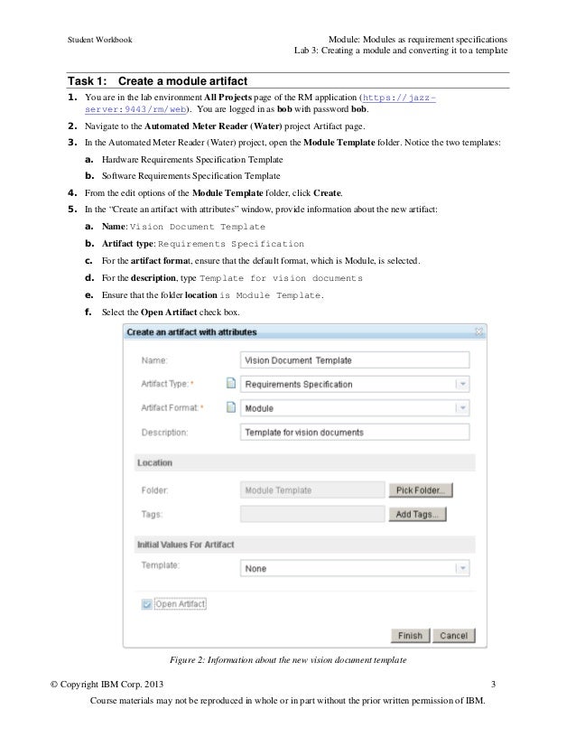 module template