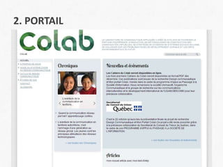 WWW.LCA.UQAM.CA
2. PORTAIL
 