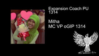 Mitha
MC VP oGIP 1314
Expansion Coach PU
1314
 