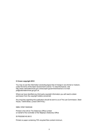 Wildlife Law Consultation Paper