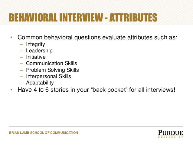 Resume attributes and skills