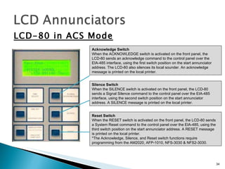 LCD Annunciators | PPT