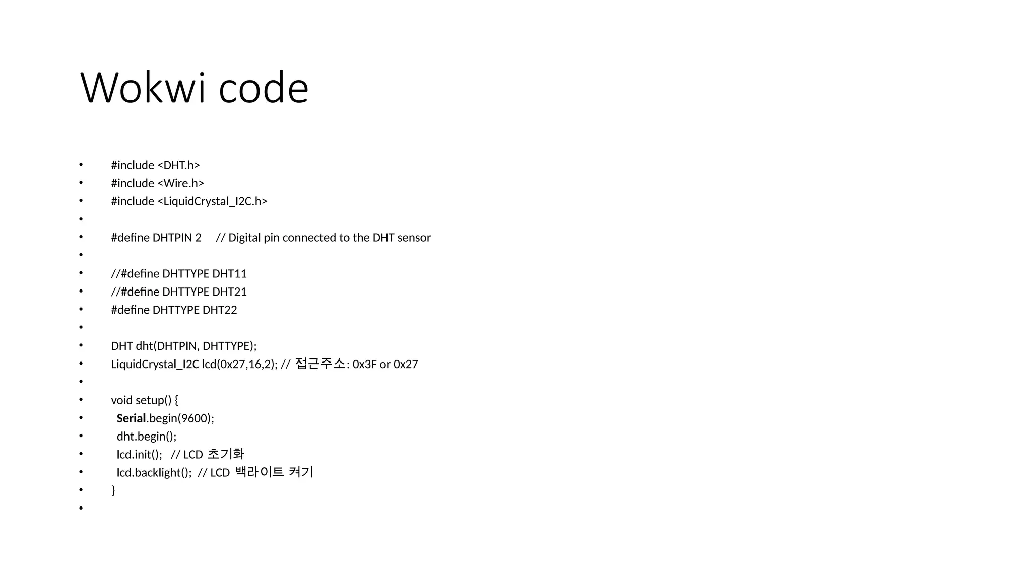 lcd display wokwi code ppt | PPTX | Physics | Science