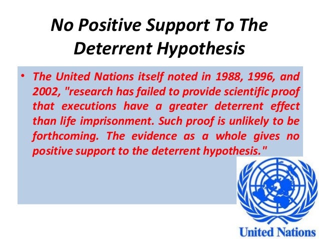 death penalty a deterrent or not Death penalty is not effective to conclude from a perspective being so many experts in this field contradict each other on the on the death penalty as a deterrent. death penalty a deterrent or not Death penalty is not effective to conclude from a perspective being so many experts in this field contradict each other on the on the death penalty as a deterrent.