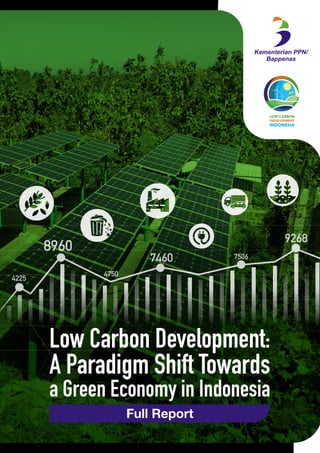 A Paradigm Shift Towards
Low Carbon Development:
a Green Economy in Indonesia
9268
75067460
8960
4225
4750
 