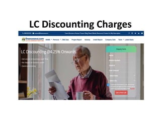 LC Discounting Charges
 