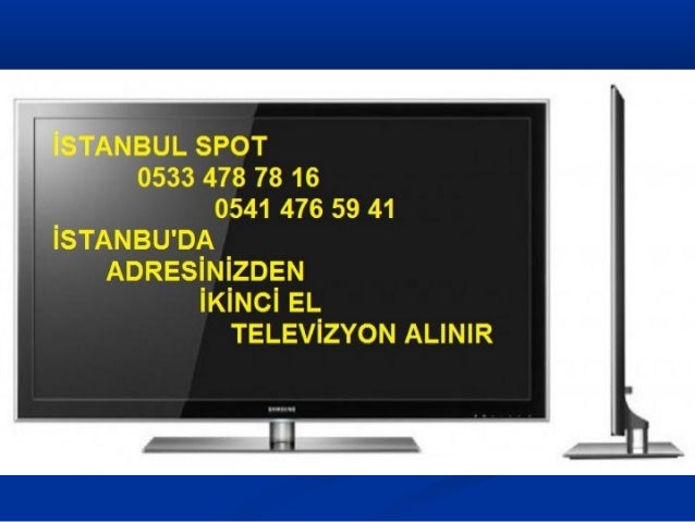 Ikinci El Televizyon Alan Yer Eray Spot Antalya 2 El Esya