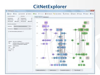 CitNetExplorer
11
 