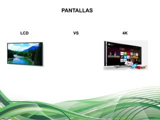 LCD 4KVS
PANTALLAS
 