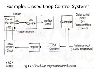 Example: Closed Loop Control Systems
8
 