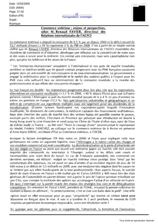 Date: 12/02/2009
OJD: (8400)
Page: 31-32
Edition:(FR)
Suppl.:
Rubrique:




                   Tous droits de reproduction réservés
 