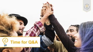 Time for Q&A
 