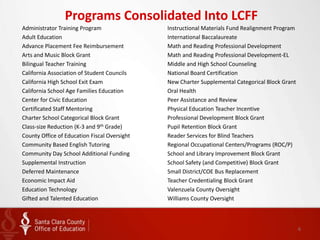 Local Control Funding Formula 101 presentation by the Santa Clara 
