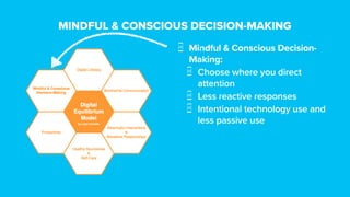 MINDFUL & CONSCIOUS DECISION-MAKING
Did you know that “rational” and “emotional” systems control human
decision-making out...