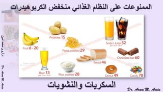 (ضبط أدوية السكر على النظام الغذائي منخفض الكربوهيدرات (نظام اللوكارب