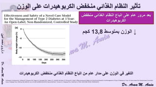 (ضبط أدوية السكر على النظام الغذائي منخفض الكربوهيدرات (نظام اللوكارب