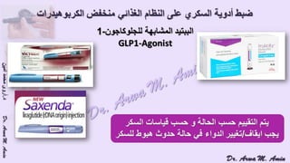 (ضبط أدوية السكر على النظام الغذائي منخفض الكربوهيدرات (نظام اللوكارب