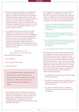 Lc history guidelines for teachers | PDF