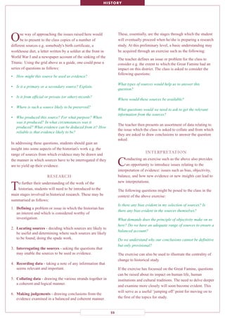 Lc history guidelines for teachers | PDF