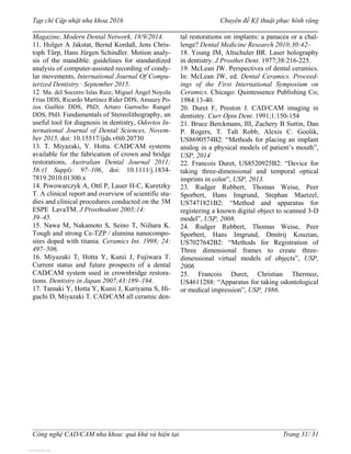 Dental CAD/CAM | PDF