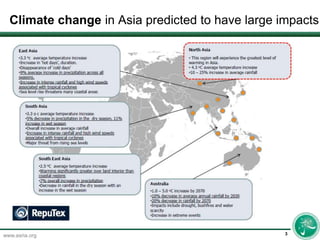 Climate change in Asia predicted to have large impacts3