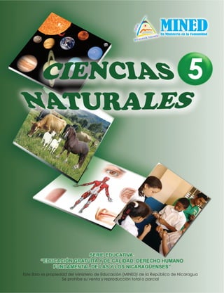 Este libro es propiedad del Ministerio de Educación (MINED) de la República de Nicaragua
Se prohíbe su venta y reproducción total o parcial
 