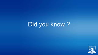 Did you know ?

 