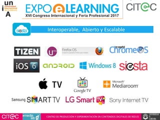 Interoperable, Abierto y Escalable
 