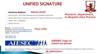 UNIFIED SIGNATURE

 